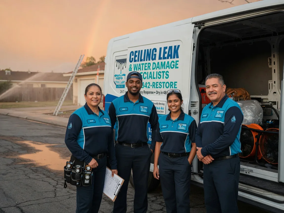 Ceiling Leak Cleanup company in Glenwood, MN